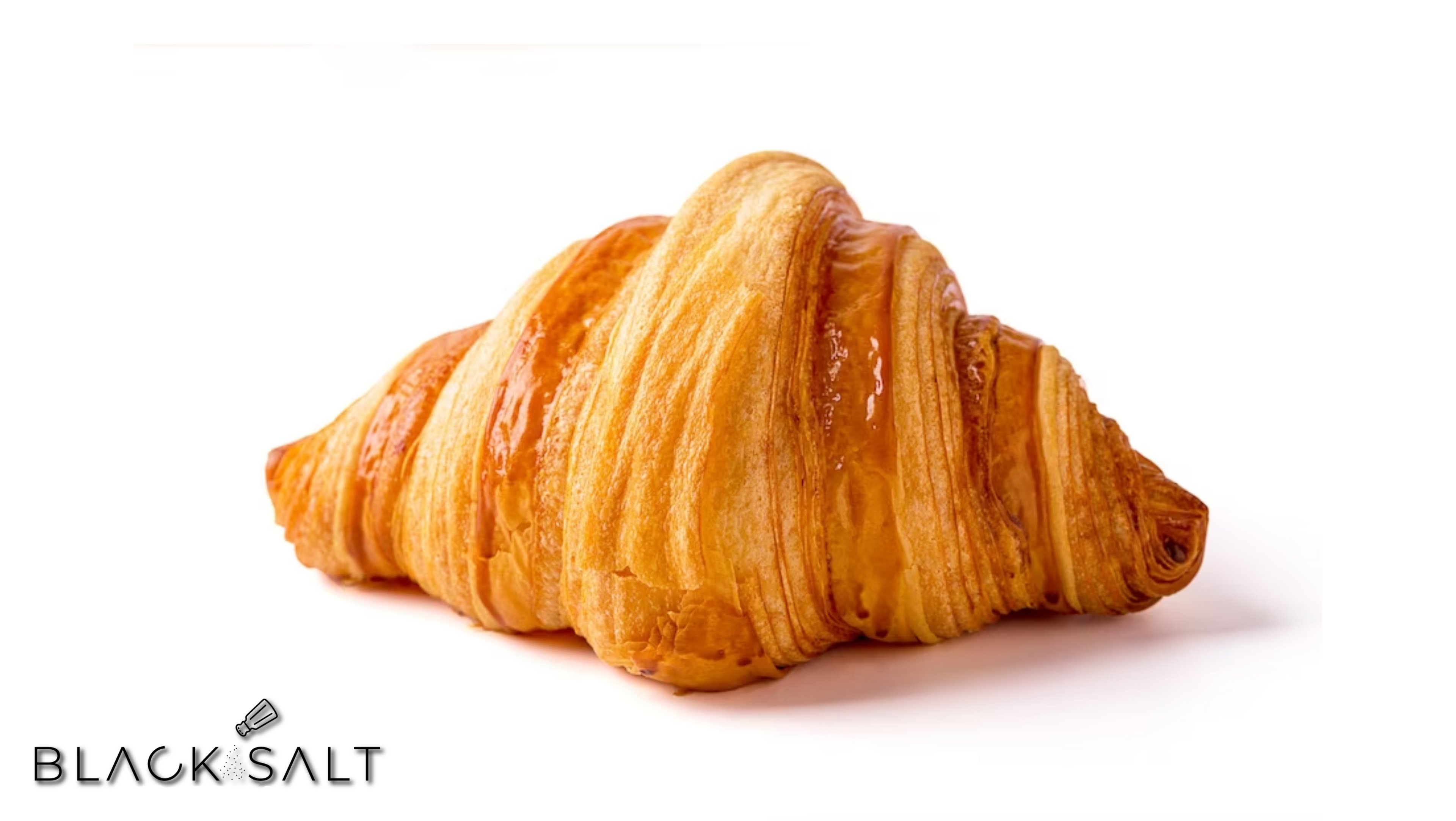 Freshly baked Croissants, golden and flaky pastries with a buttery aroma and a delicate, flaky texture, perfect for enjoying at breakfast or as a delicious snack.