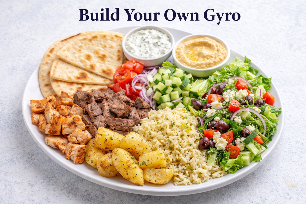 BUILD-YOUR-OWN GYRO BAR / MEDITERRANEAN BAR
