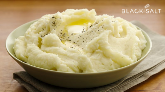 Mashed Potatoes, creamy and velvety mashed potatoes made with butter, milk, and seasoning, offering a comforting and classic side dish option.
