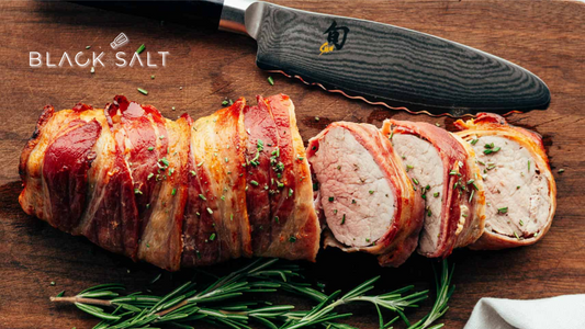 Pork Loin, a lean and tender cut of pork known for its mild flavor, often roasted or grilled to perfection, offering a delicious and versatile option as a main dish for various recipes and preparations.