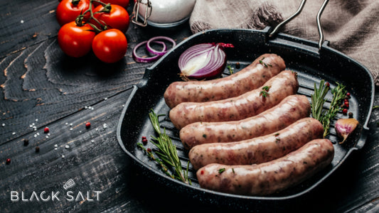 Sausage Link Tray, a variety of delicious sausage links served on a platter, offering a flavorful and protein-rich option for breakfast or as a savory addition to any meal or gathering.